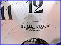 1920's Art Deco Marble Mantle Clock by Bulle-Clock Brevete S. G. D. G