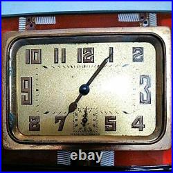 1920S 1930S Vintage Art Deco Table Clock made in France