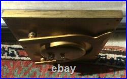1920s Tiffany & Co Clock Swiss Brass Art Deco Eight Day Antique Working Well