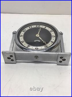 1930 Art Deco 8 Days Table Clock The Lux Clock Mfg. Co. Waterbury Conn. Working