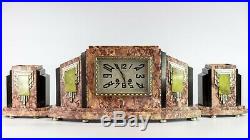 1930 French Art Deco Mantel Clock