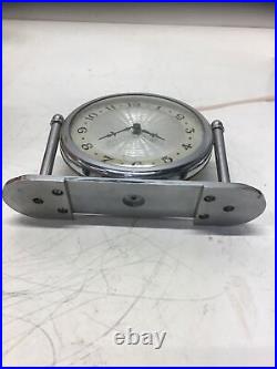 1930's Era Art Deco Table Clock The Lux Clock Mfg. Co. Waterbury Conn. Working