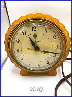 1930's GE Catalin Alarm Clock Model # 7H80 Julep