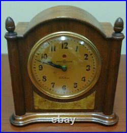 1930's GE/Telechron #AB533 Acorn Clock Beautiful Case. Rare Model