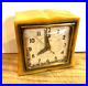 1930s Art Deco Butterscotch Bakelite Telechron Catalin Alarm Clock 7H101