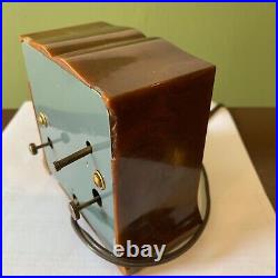 1930s Art Deco Telechron Catalin Alarm Clock Bakelite