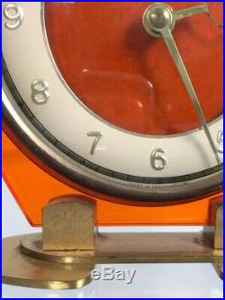 1930s Bentima clock lucite Art Deco antique vintage original