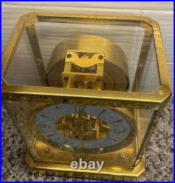 1940-1950's Model 519 Jaeger LeCoultre Atmos Mantle Clock Serial #50501 Working
