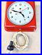 1940’s Red Vintage Art Deco General Electric Kitchen Wall Clock