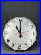 1950’s Art Deco 13 Wall Clock Standard Electric Time Co. Works Great