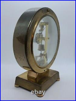 1950's Kieninger Obergfell German Mid Century Deco Electro Magnetic Mantel Clock