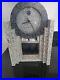 1980s Art Deco Revival Mantle Clock Empire Art Products Memphis Milano Style