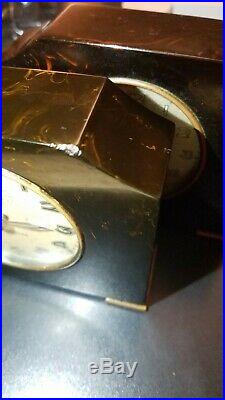 2 Vintage Art Deco Seth Thomas Bakelite Alarm Clock