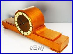 A Big Pure Art Deco Kienzle Chiming Mantel Clock