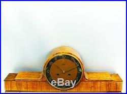 A Big Pure Art Deco Kienzle Chiming Mantel Clock