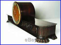 A Big Pure Beautiful Art Deco Kienzle Chiming Mantel Clock