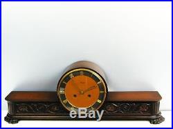 A Big Pure Beautiful Art Deco Kienzle Chiming Mantel Clock