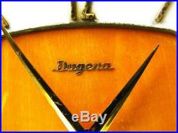 A DREAM IN BLACK ART DECO WESTMINSTER CHIMING MANTEL CLOCK FROM DUGENA HERMLE