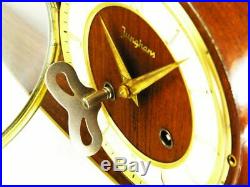A DREAM LATER ART DECO JUNGHANS CHIMING MANTEL CLOCK FROM 50´S with RESONANZ