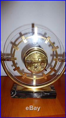 Art Deco French Made Bayard Bronze Table Clock