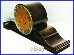 Art Deco Kienzle Chiming Mantel Clock With Pendulum