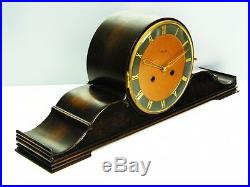 Art Deco Kienzle Chiming Mantel Clock With Pendulum