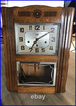 Ancien CARILLON ODO pendule art deco N101 en bon état antic clock collection