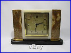 Ancienne Pendule Reveil Horloge Mecanique Dep Art Deco Clock Pendulum Orologio
