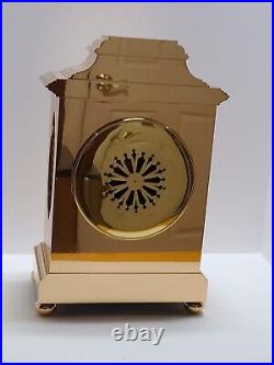 Antique 1912 CHELSEA'Windsor' Large Polished Brass 15.5 Mantel Shelf Clock