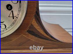 Antique 1920's Art Deco Haller Westminster Chiming Mantel Clock with Silence