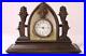 Antique Art Deco American Mantel Clock Cast Bronze c. 1920s