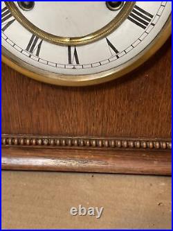 Antique Art Deco Junghans German Mantle Clock