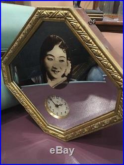 Antique Art Deco Magic Eye Clock