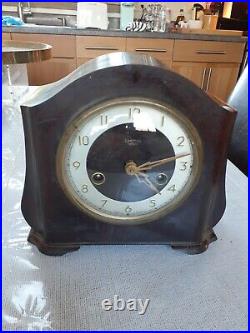 Antique Art Deco Smith's Enfield Mantle Clock