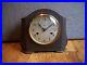 Antique Art Deco Smiths Enfield Bakelite Cased Mantel Clock (Chime Key Pendulum)