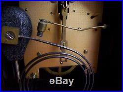 Antique Art Deco Smiths Enfield Bakelite Cased Mantel Clock (Chime Key Pendulum)