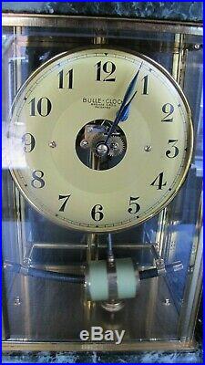 Antique Art Deco marble BULLE clock with electromagnetic movement 1930's no Ato