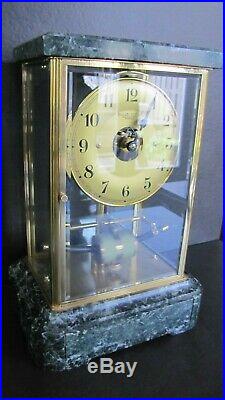 Antique Art Deco marble BULLE clock with electromagnetic movement 1930's no Ato