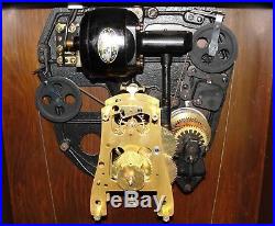 Antique IBM Master Clock Art Deco Weight Driven, Mercury Pendulum