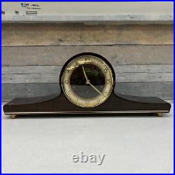 Antique Mauthe Mantle Clock, Art Deco 1920s, Works beautifully includes key