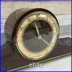 Antique Mauthe Mantle Clock, Art Deco 1920s, Works beautifully includes key