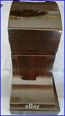 Antique Seth Thomas Flame mahogany art-deco mantle/ desk/ shelf clock running