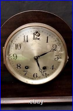 Antique Seth Thomas No. 7 Tambour Art Deco Mantel Clock Fabulous & Working