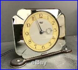Antique Smiths Sectric Art Deco Mantel Clock Stunning And Immaculate