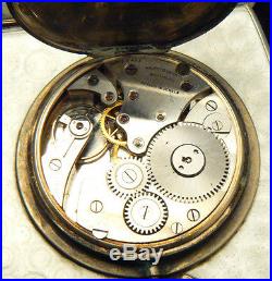 Antique Sterling Silver & Guilloche Enamel Travel Clock Art Deco