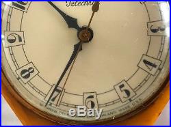 Antique Telechron Carmel Bakelite Art Deco Electric Clock 1920's