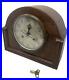 Antique Vintage Haller Mantel Clock Art Deco Wooden Case Working