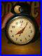 Antique Vtg 1930s Art Deco RARE Telechron SMUG Black 8F01 DUCK CLOCK Works GC