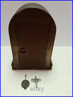 Antique Working 1881 ANSONIA'Holborn' Open Escapement Victorian Mantel Clock
