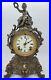 Antique Working 1905 ANSONIA’Cygnet’ Ornate Figural’Angel Cherub’ Mantel Clock
